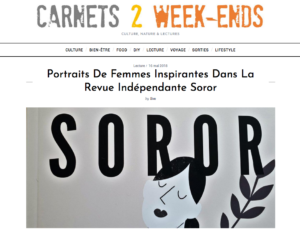 carnets de week-end