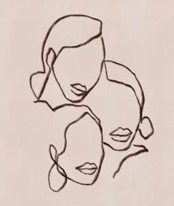 illustrations femmes sacrée frangine